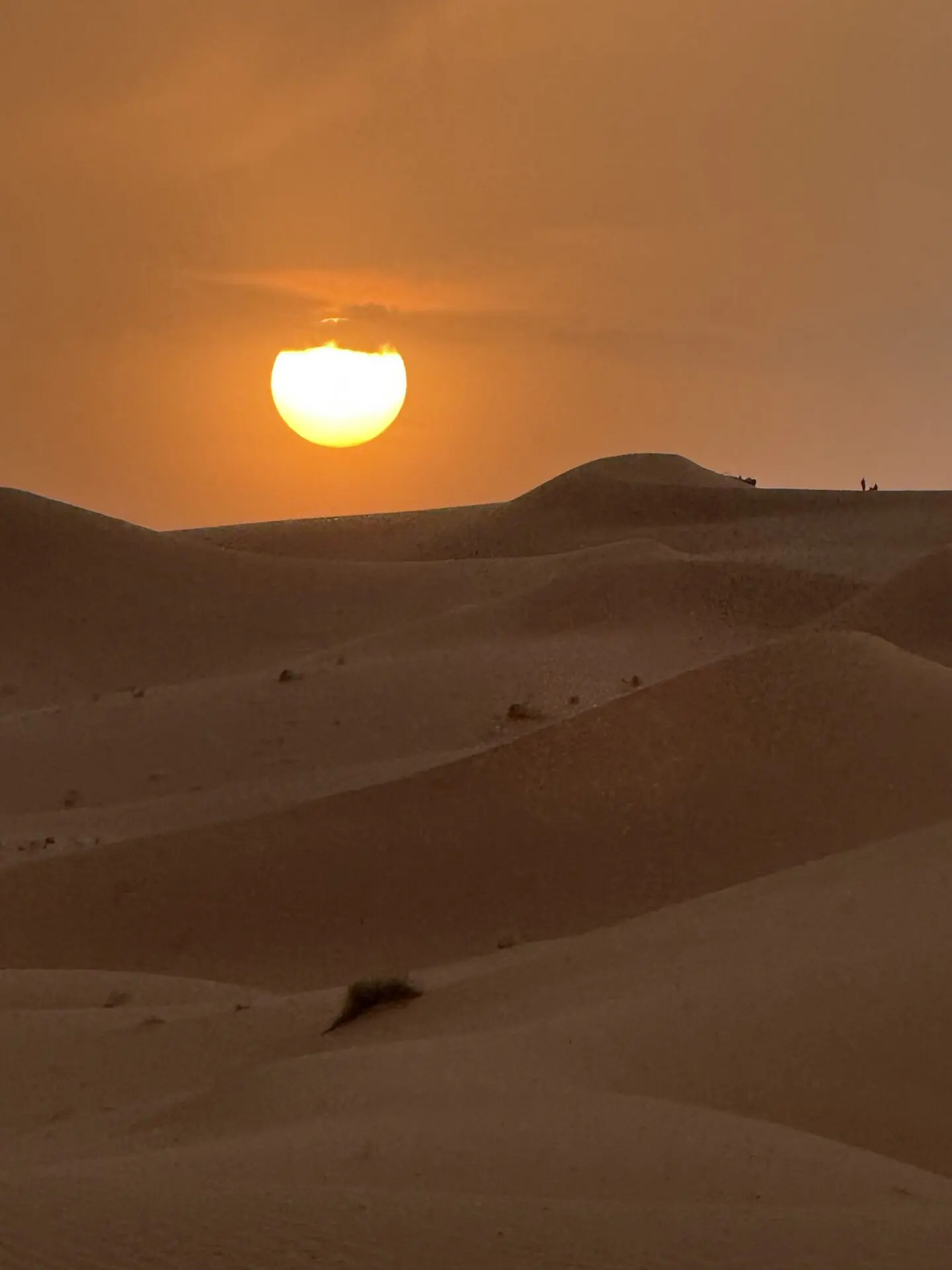 Erg Chebbi sand dunes panorama